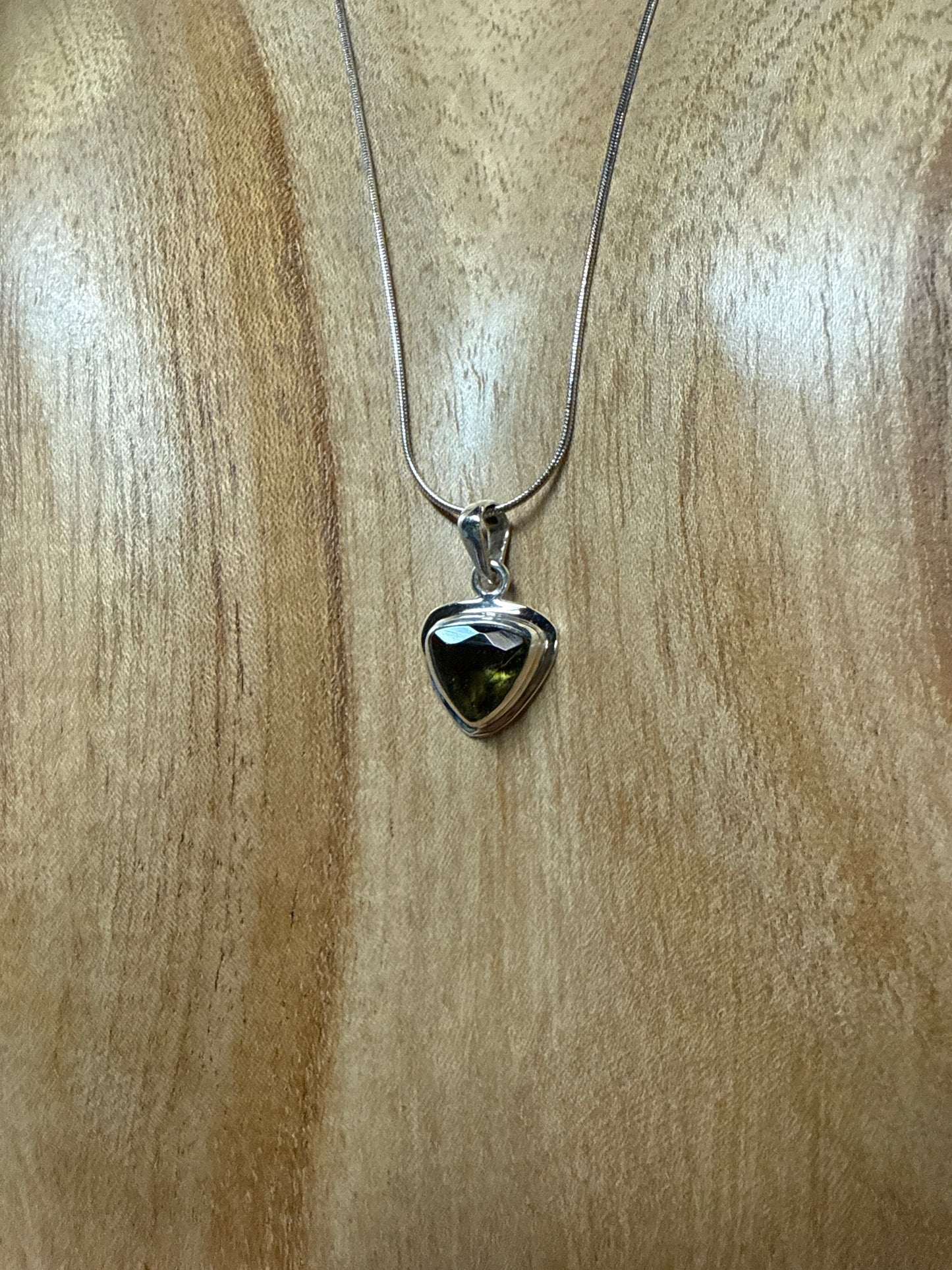 Moldavite Pendant