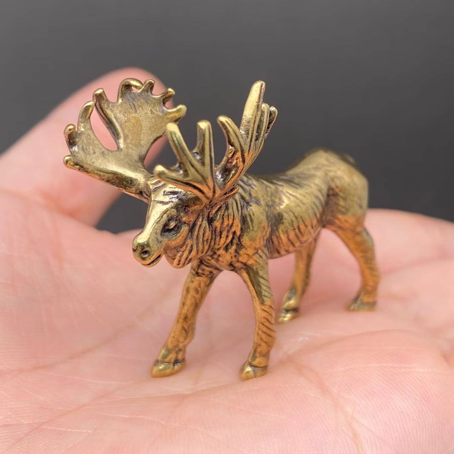 Brass Moose Crafts Decoration Desktop Ornaments