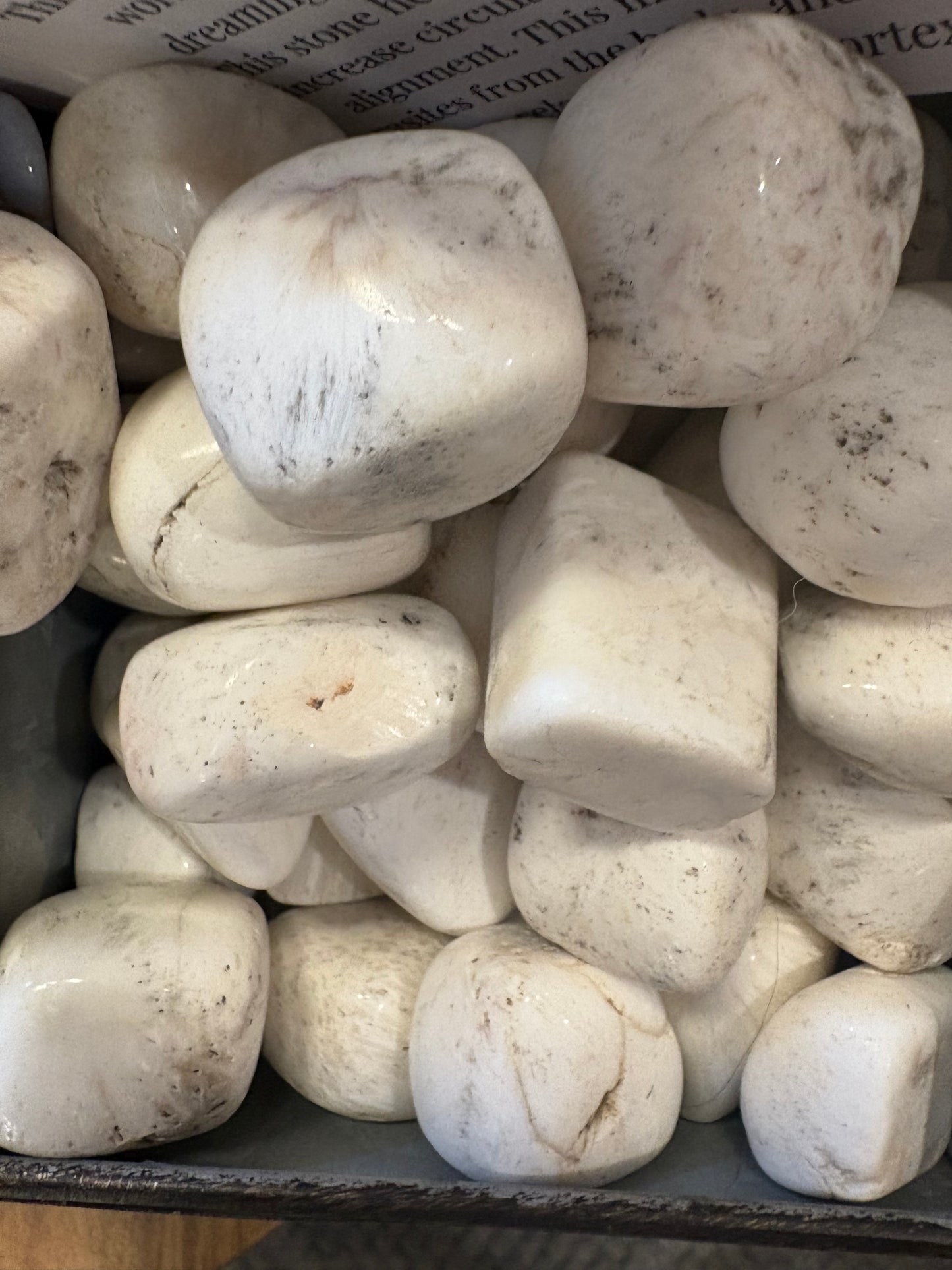 Scolesite Tumbled