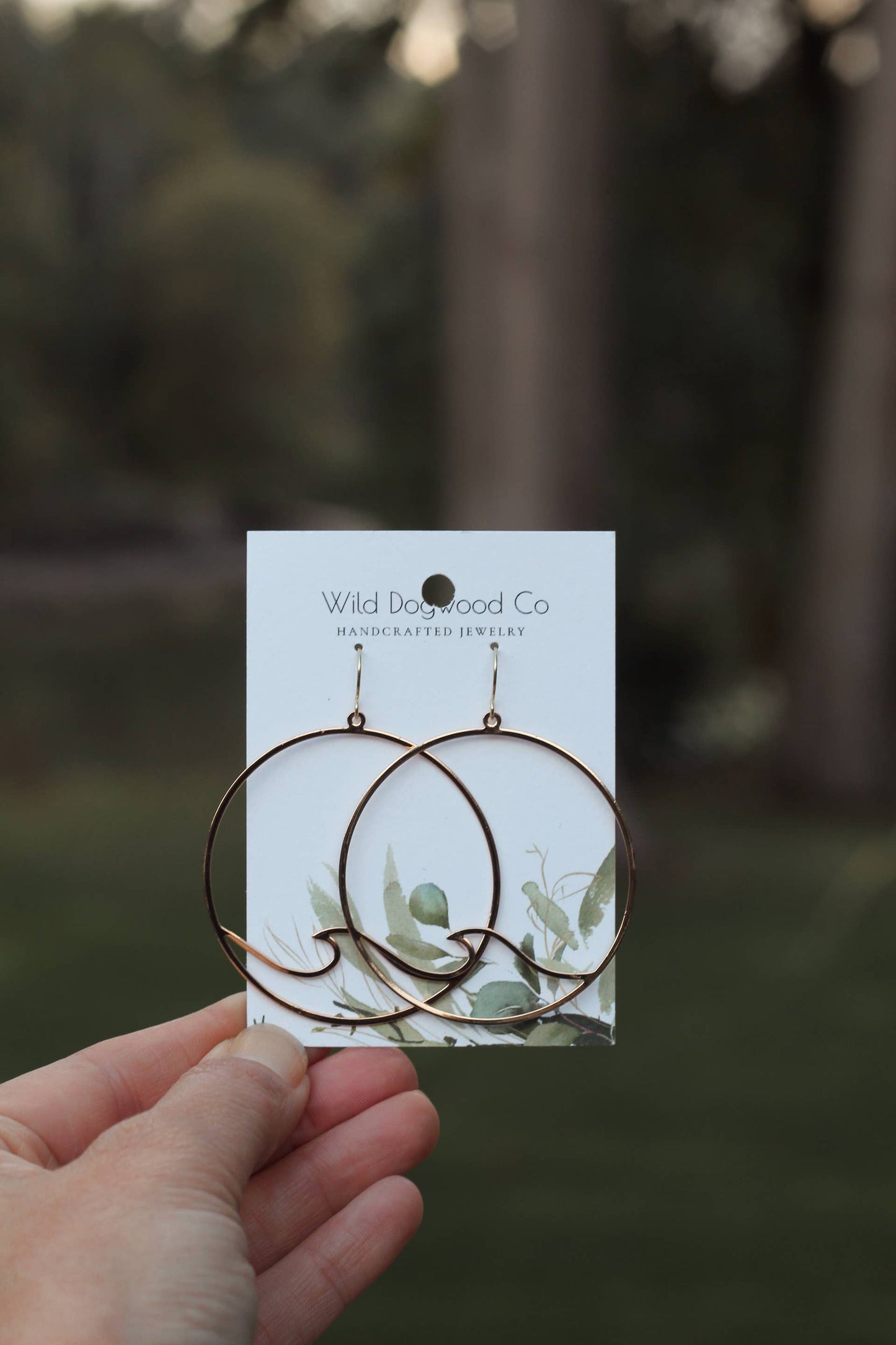 Wave brass earrings. Wave earrings, sun earrings.