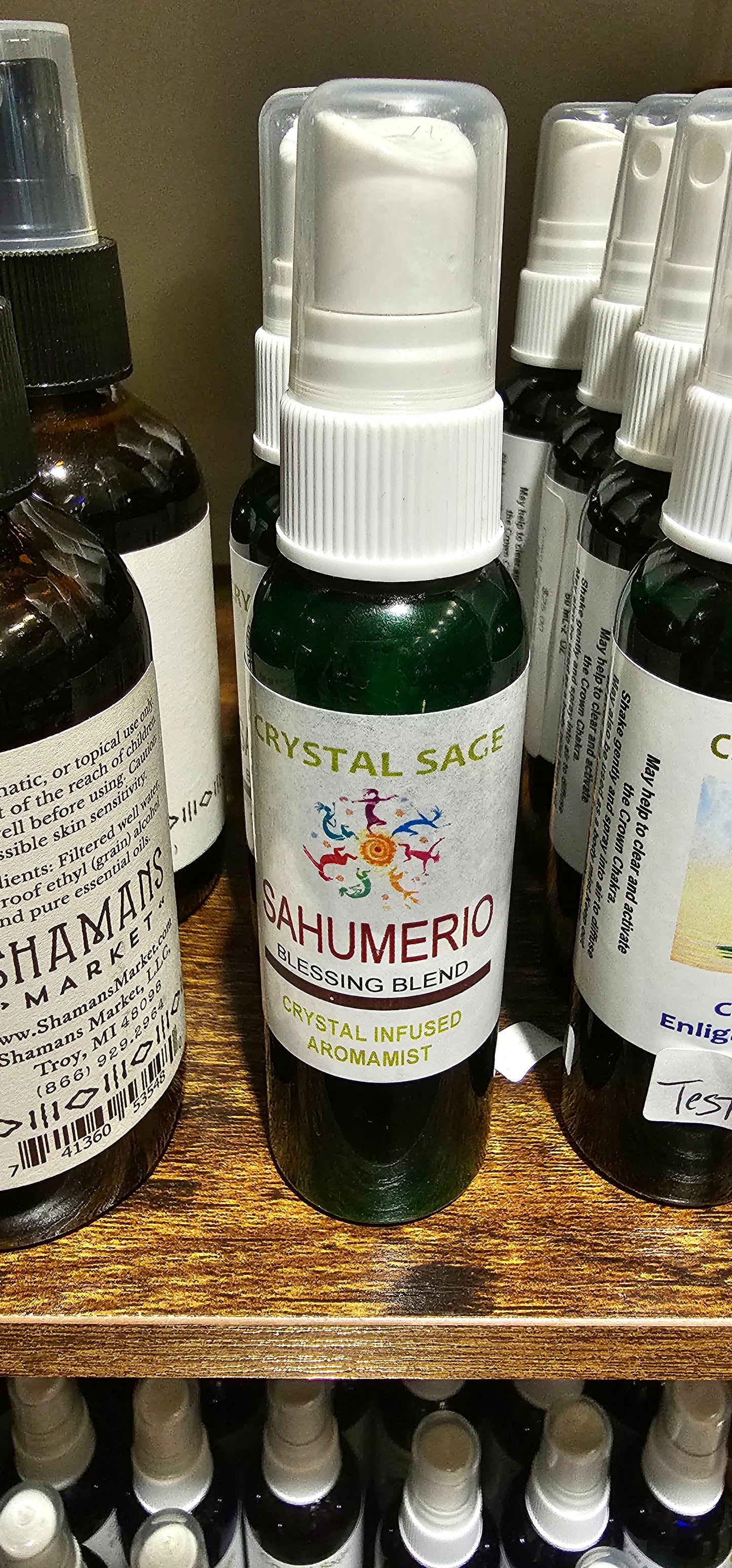 Sahumerio Crystal Aroma Mist 2 oz. spray