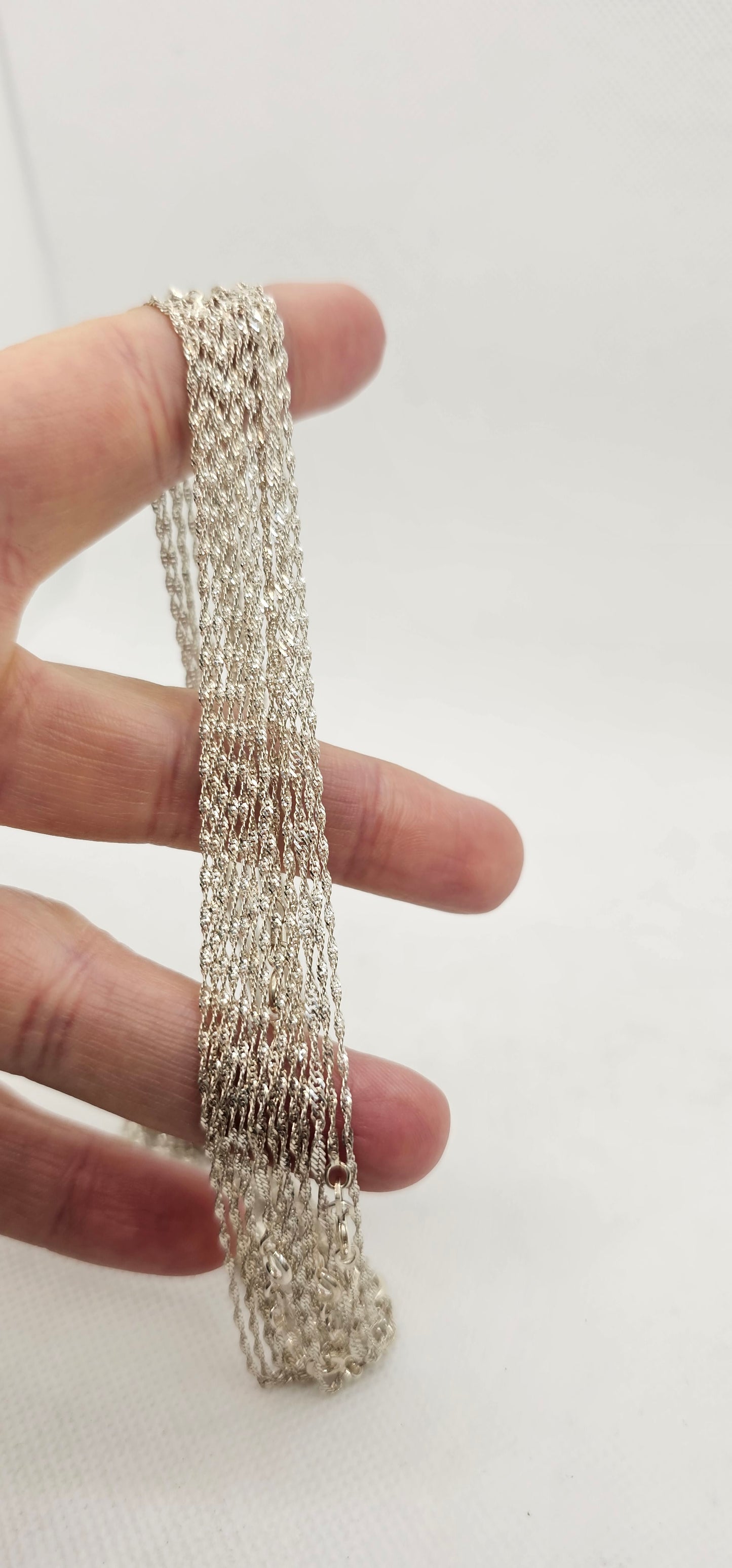 Sterling Silver Chain link- 18 Inches