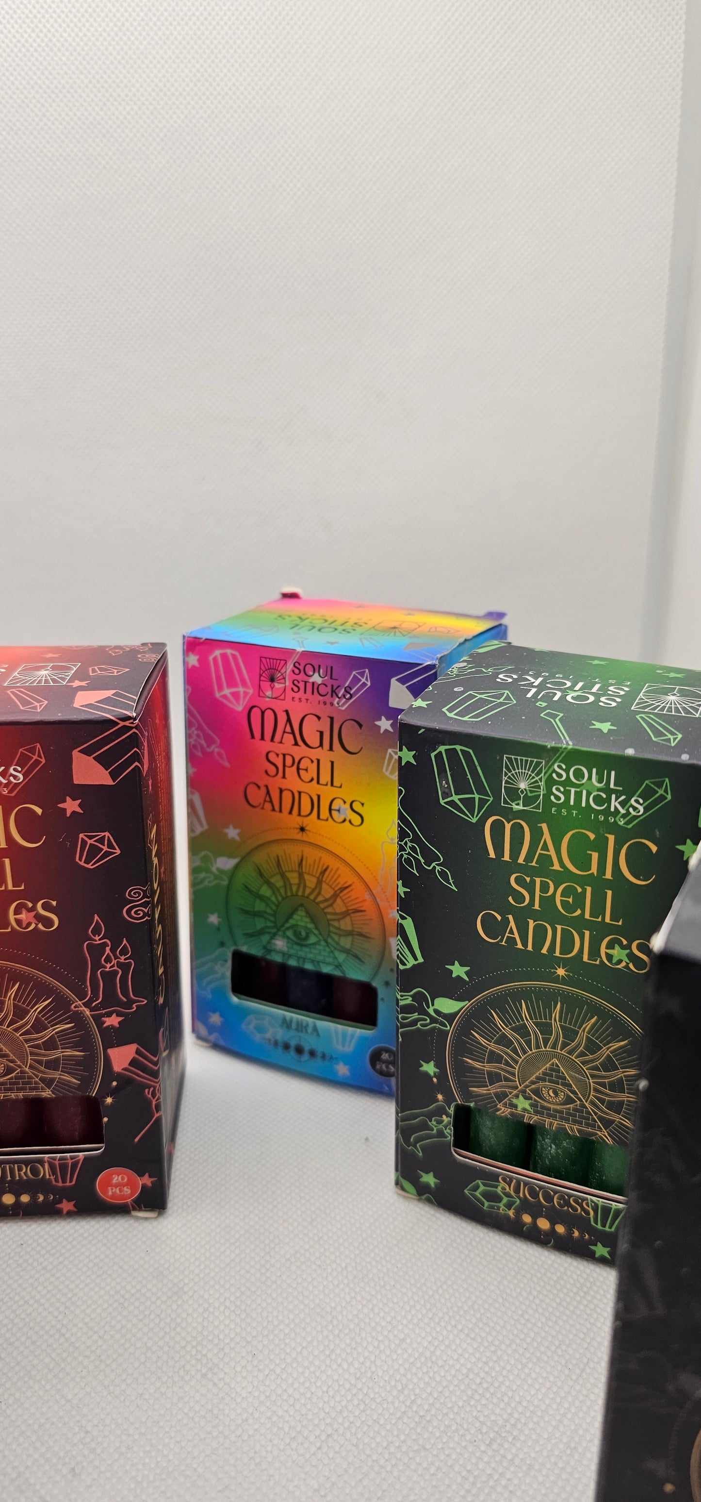 Magic Spell Candles- 20 Pack Soul Sticks