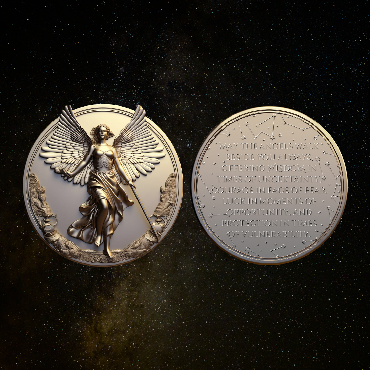 Angel's Blessing Companion Coin