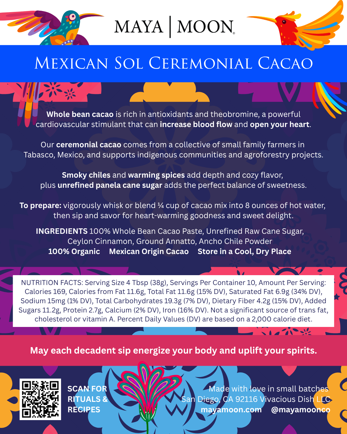 Mexican Sol Drinking Cacao