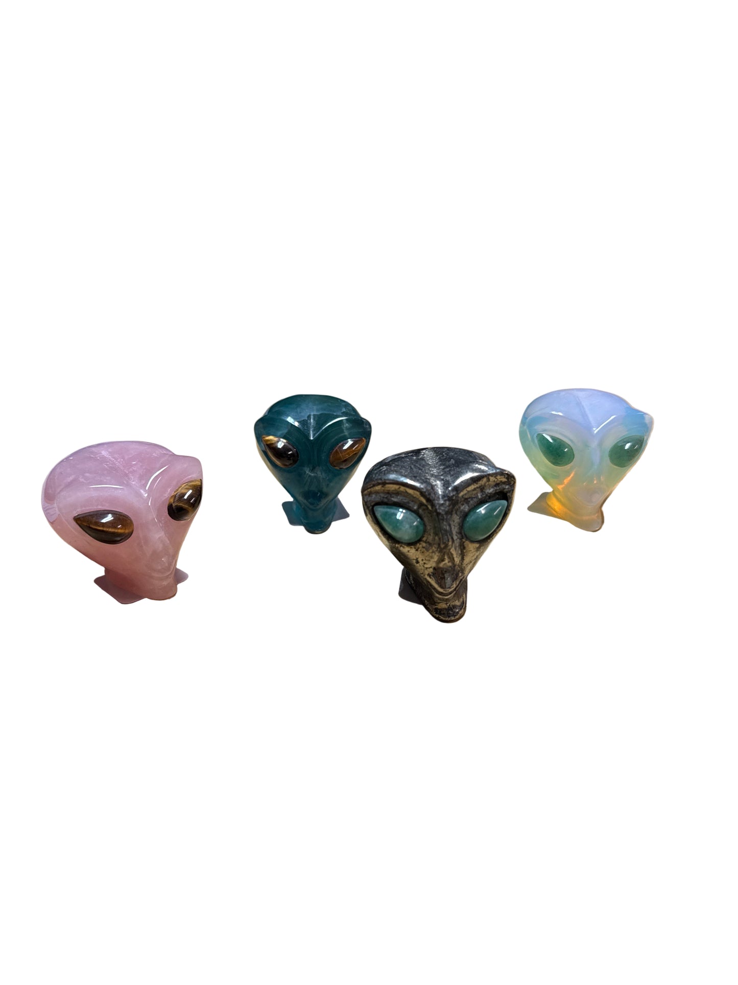 Alien Heads- Stone- various approx. 2 inches