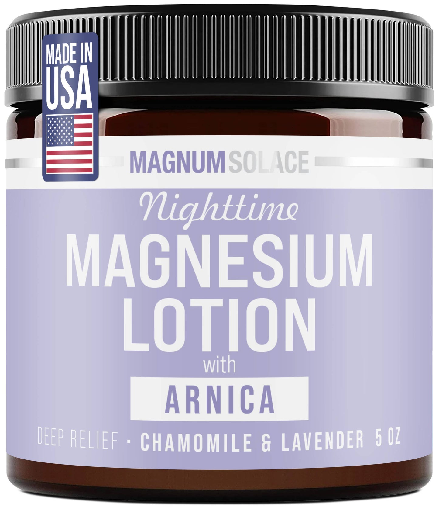 Nighttime Magnesium Lotion with Arnica: Bergamont
