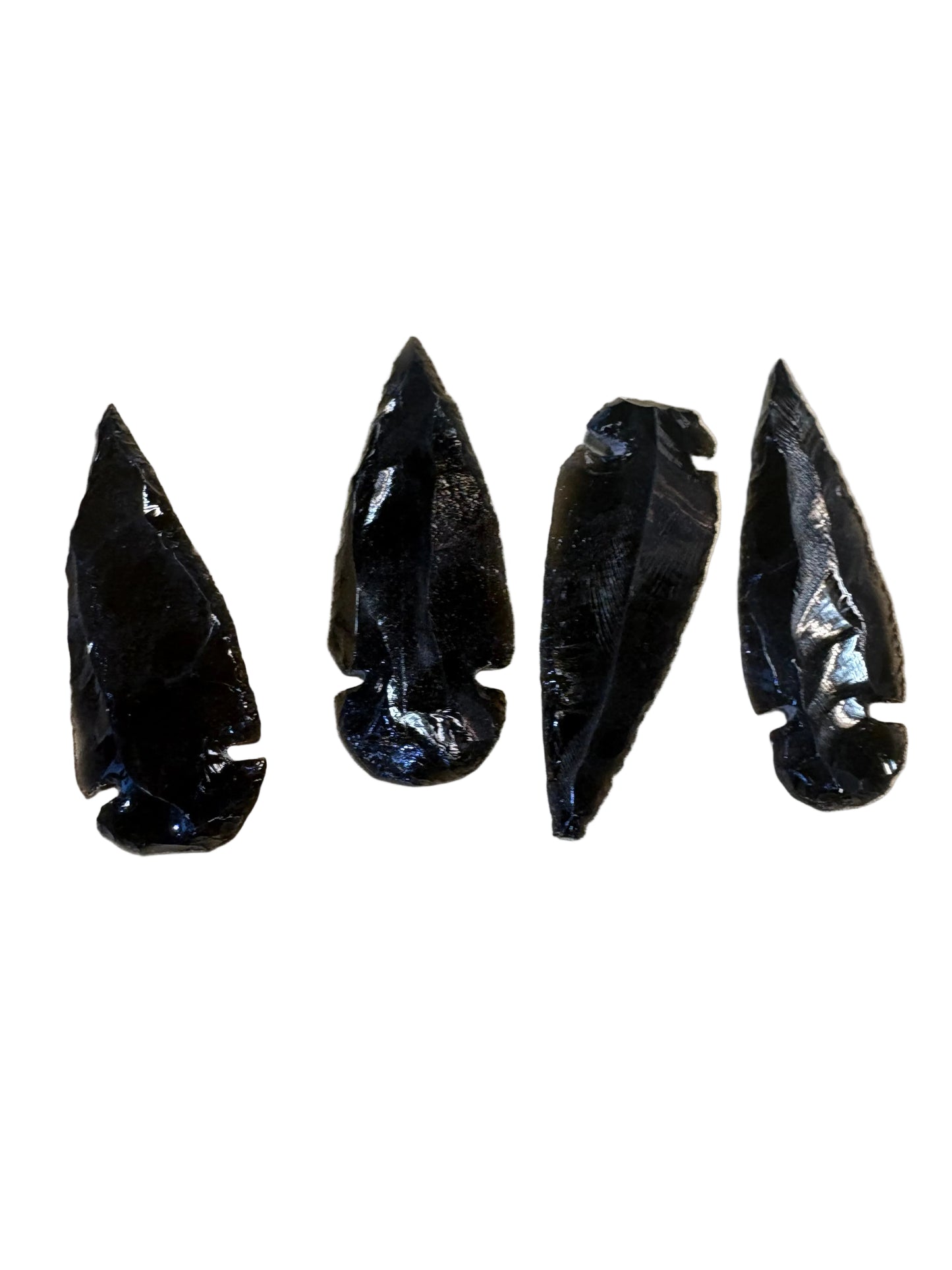 Obsidian Arrowhead Small about 1"