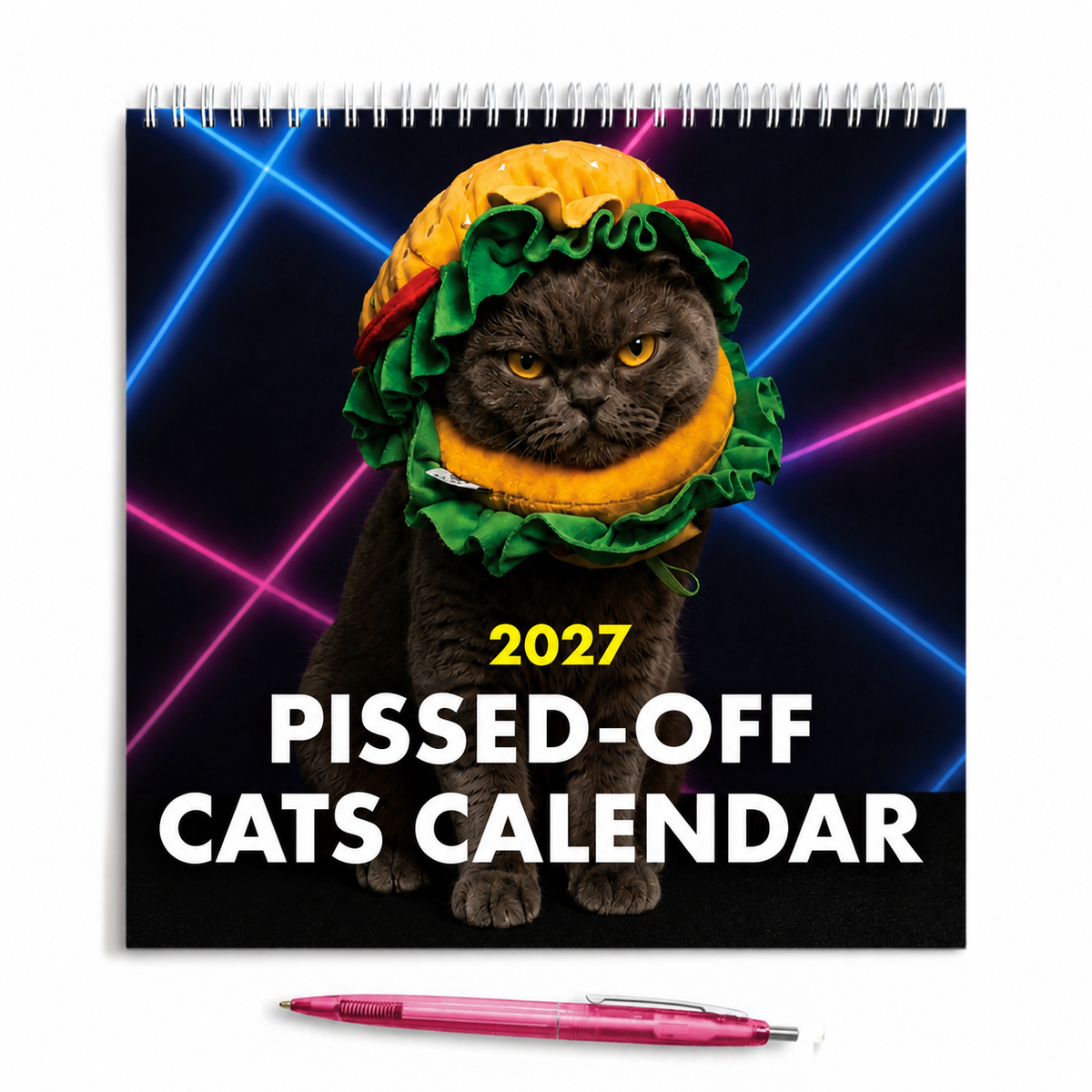 2027 Pissed Off Cats Calendar