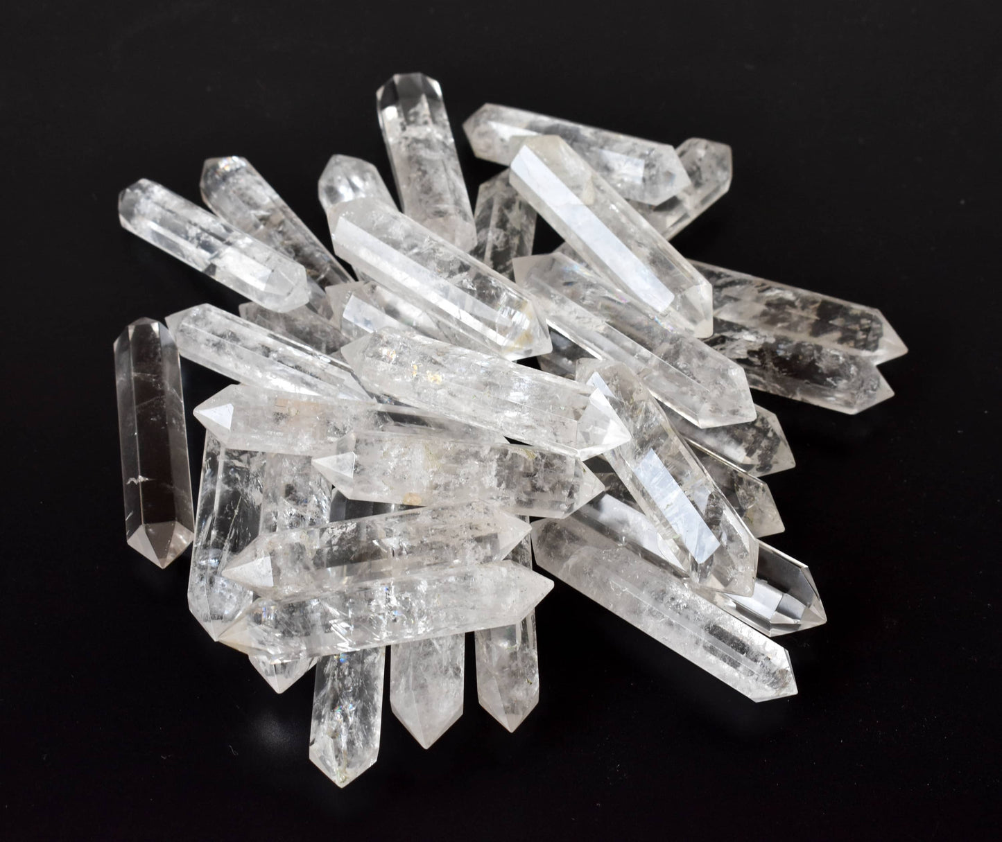 Double Terminated Quartz Point Crystal