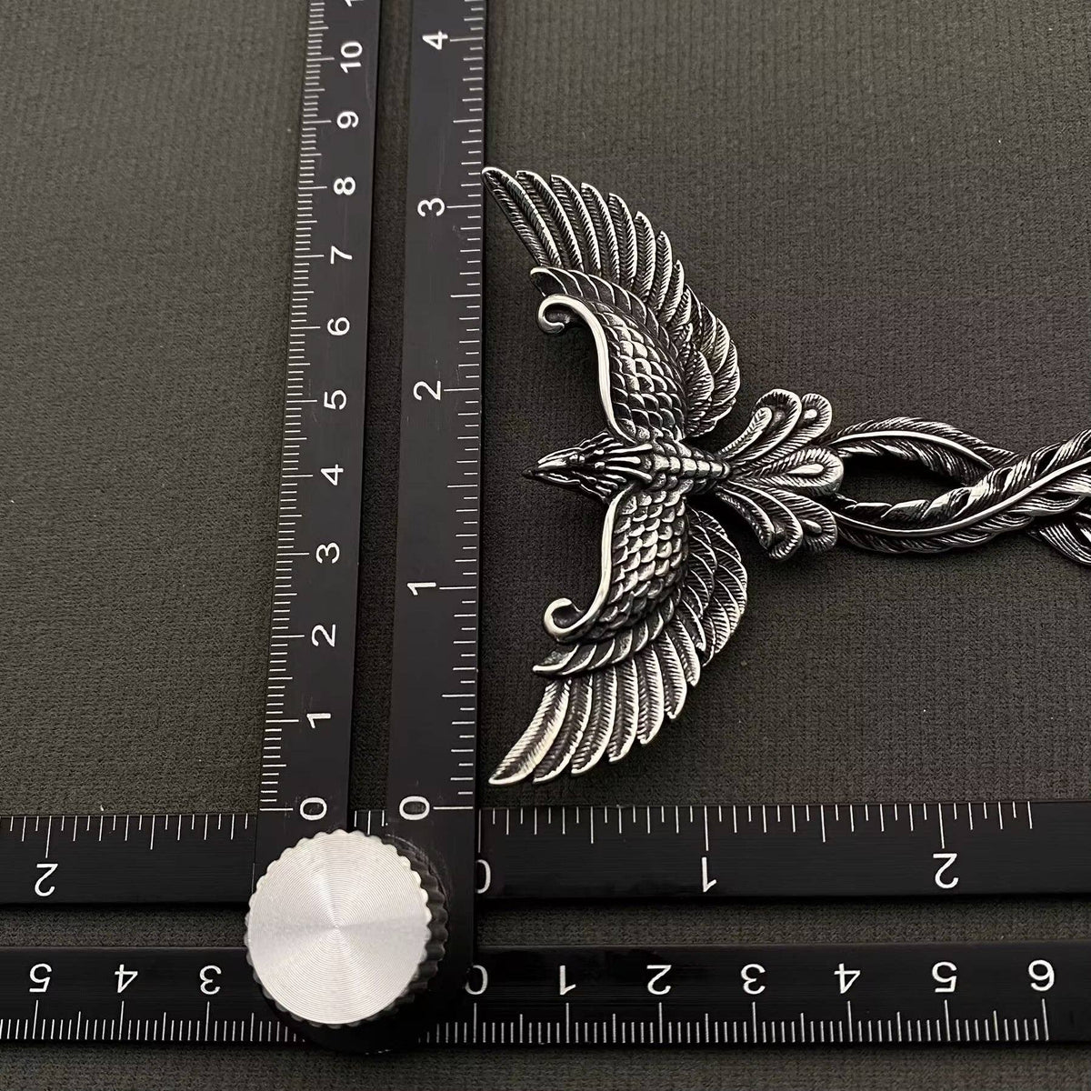 Stainless Steel Phoenix Pendant