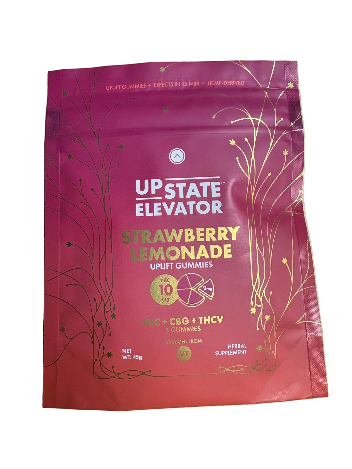 Uplift Strawberry lemonade Gummy 10mg 10 count