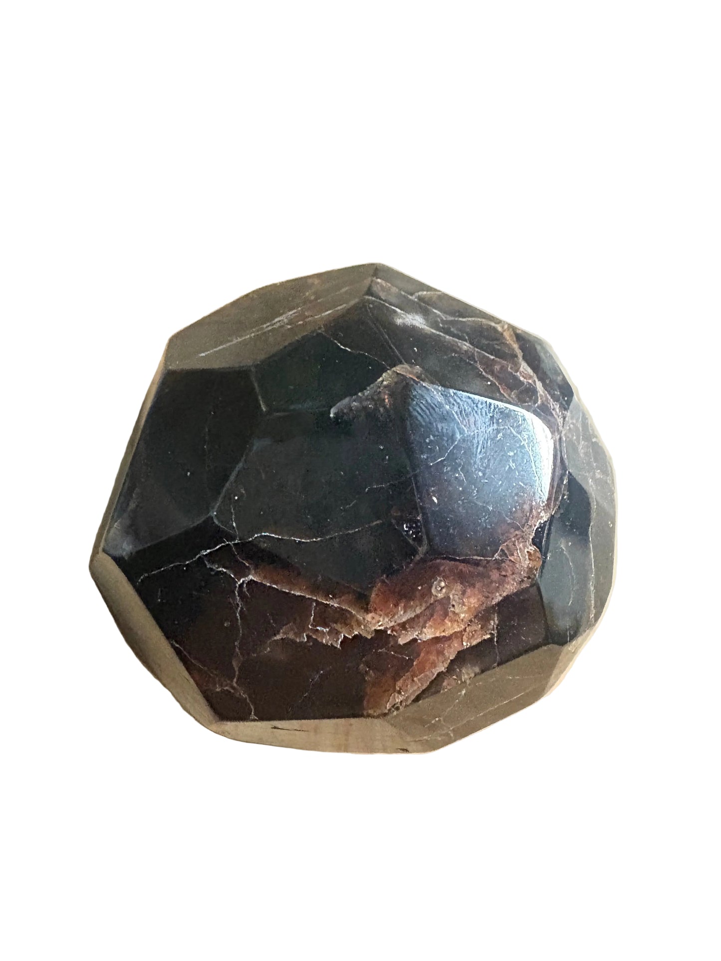 Garnet Faceted 2.5"