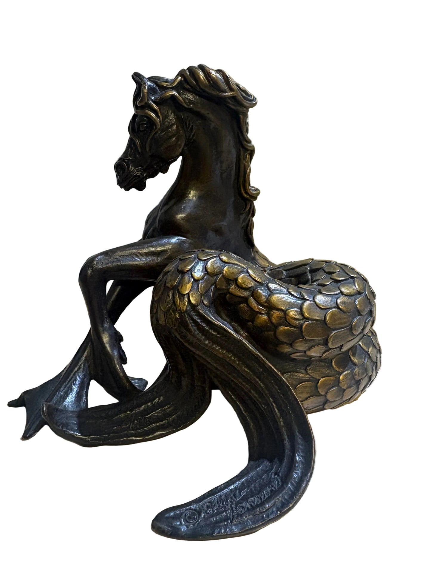Waterhorse Bronze Sculpture