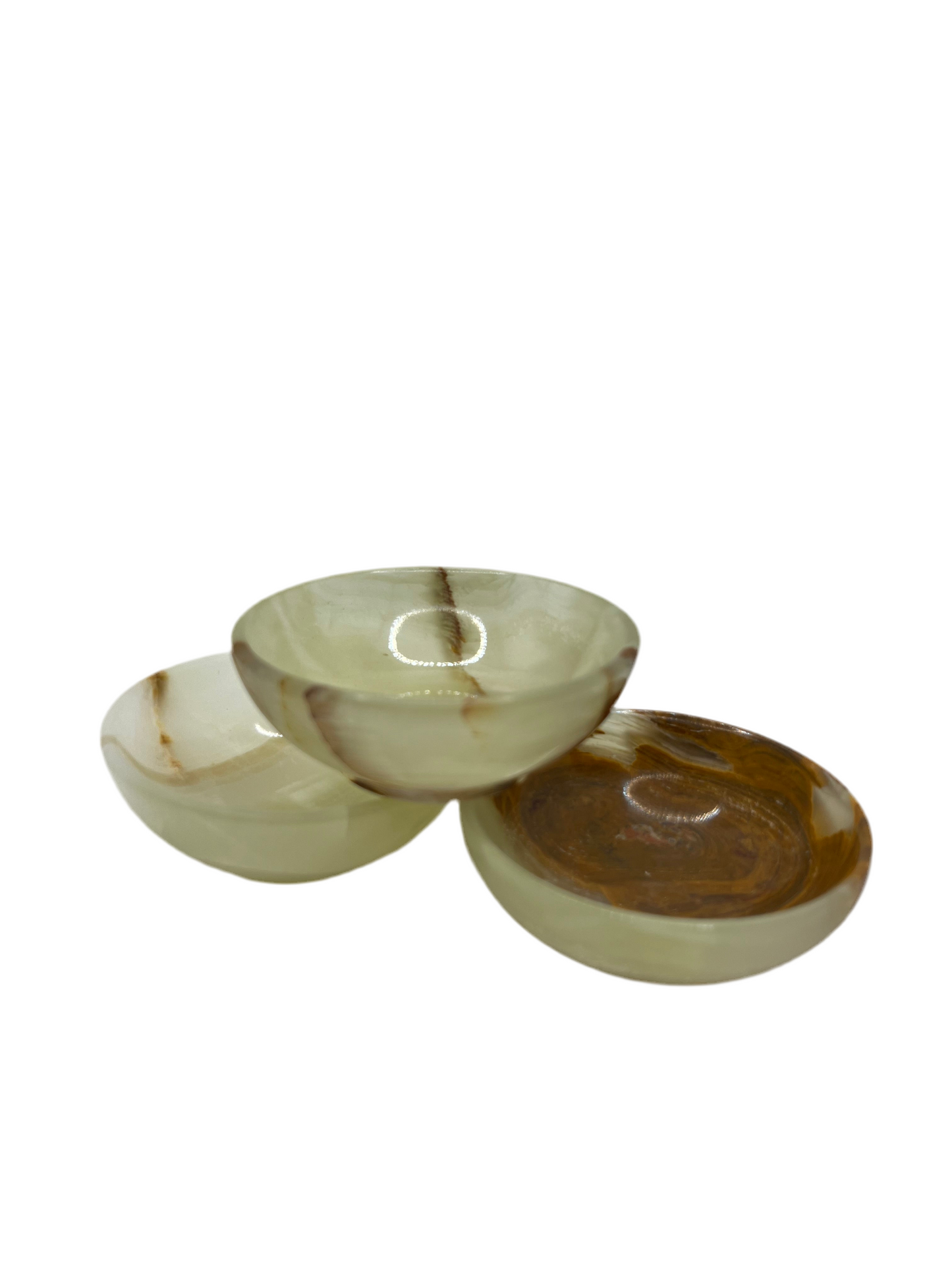 Green Onyx Bowl 3"