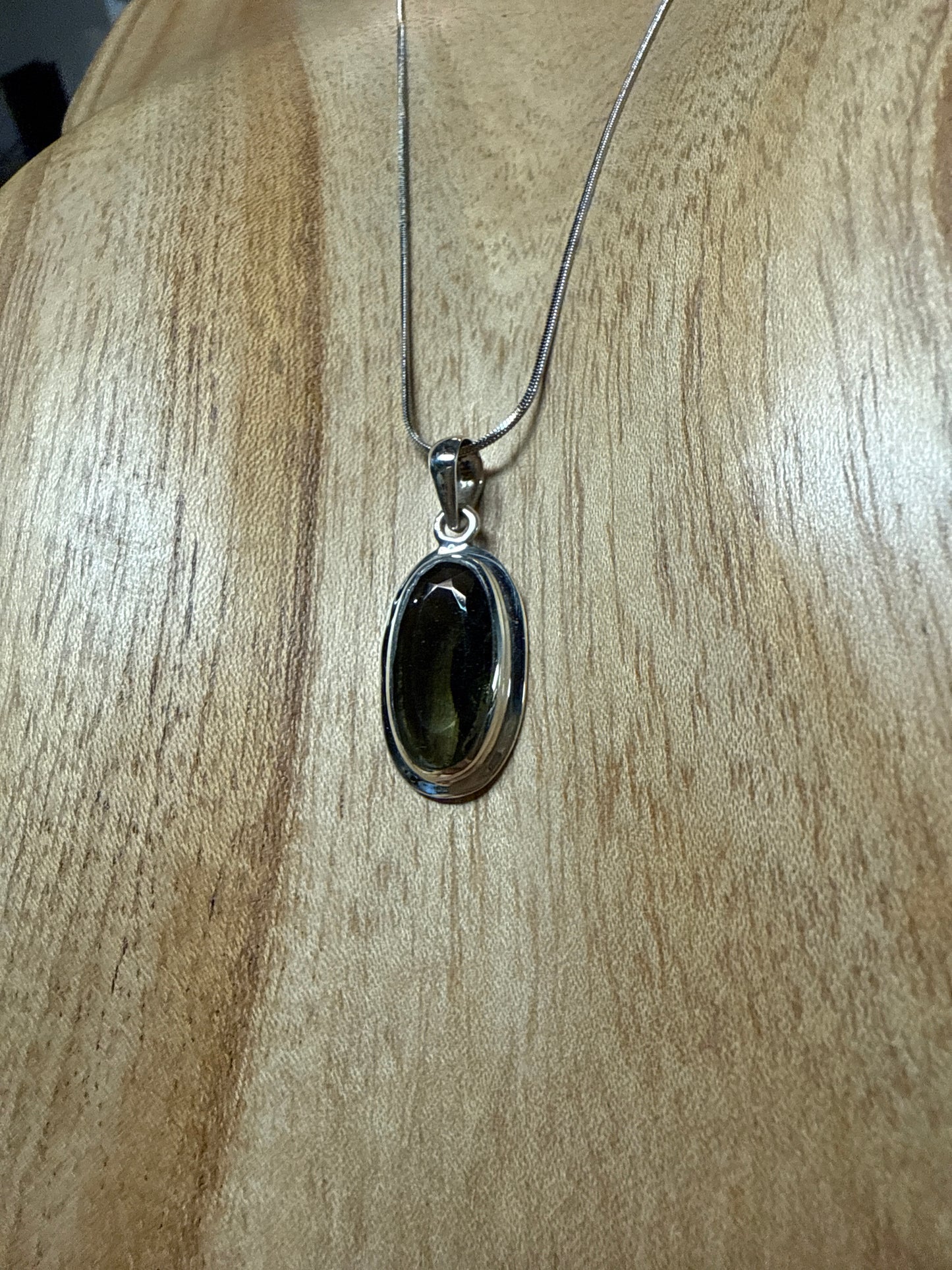 Moldavite Pendant