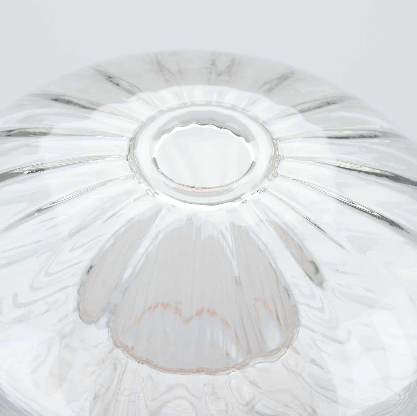 Clear Mushroom Vase Set