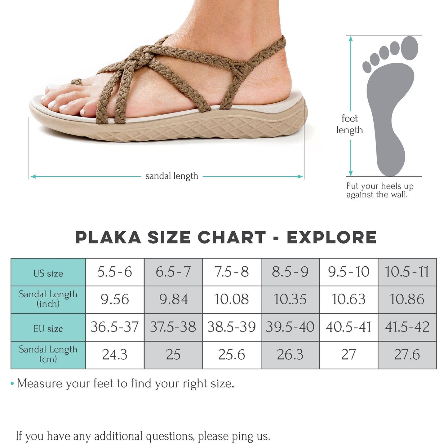 Explore Walking and Hiking Sandals -Turquoise Brazilian Sand