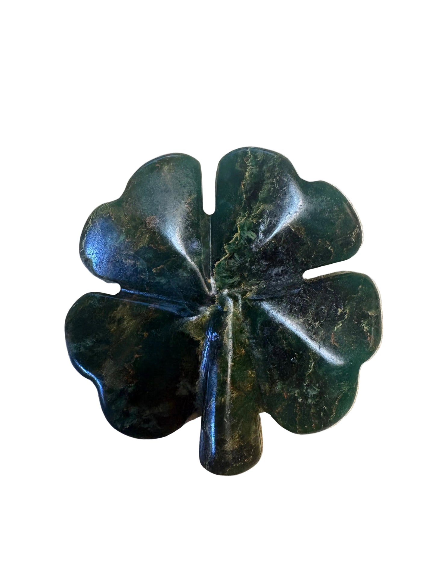 Green Emerald Shamrock 2"