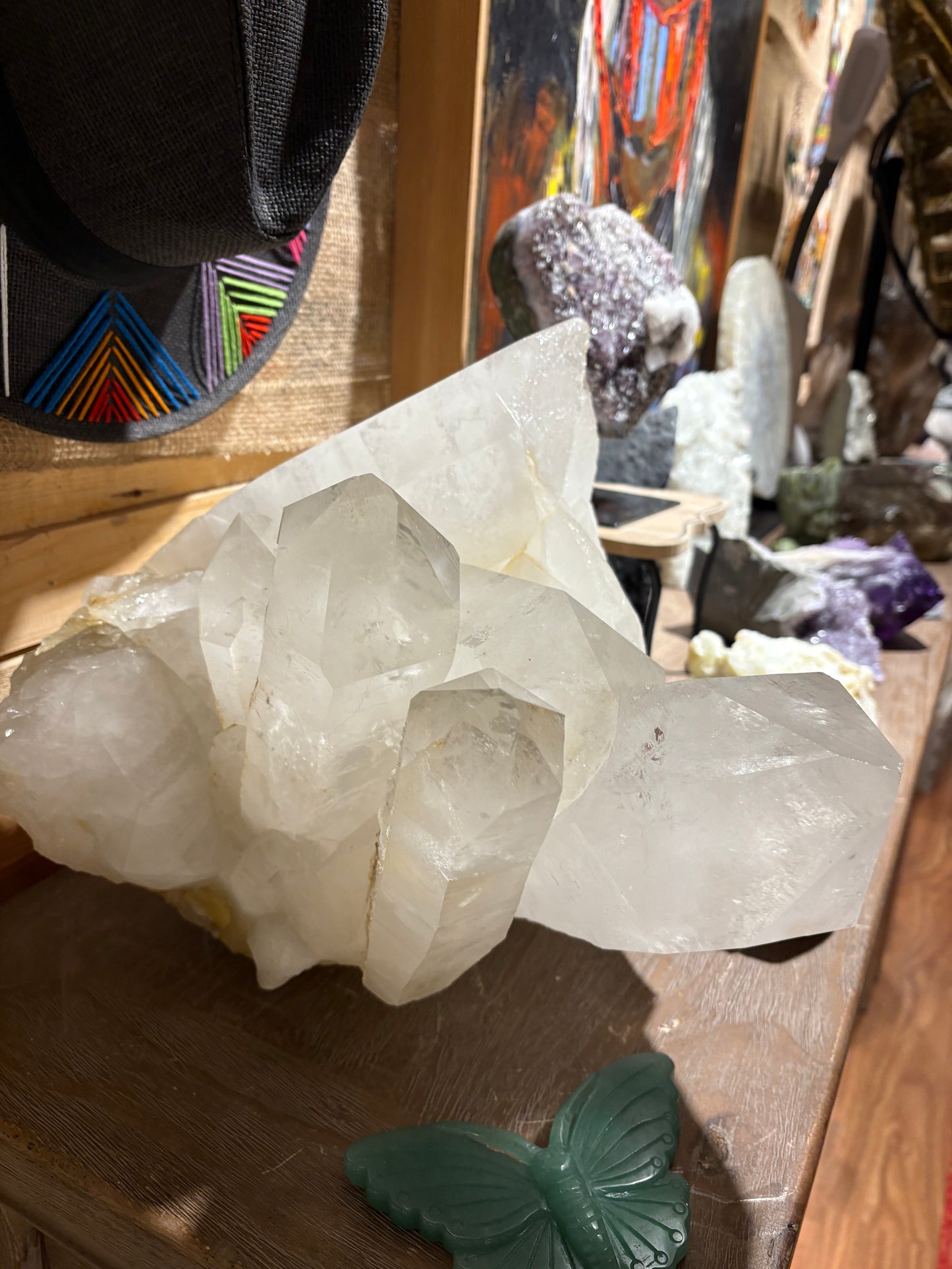 Clear Quartz Cluster Large