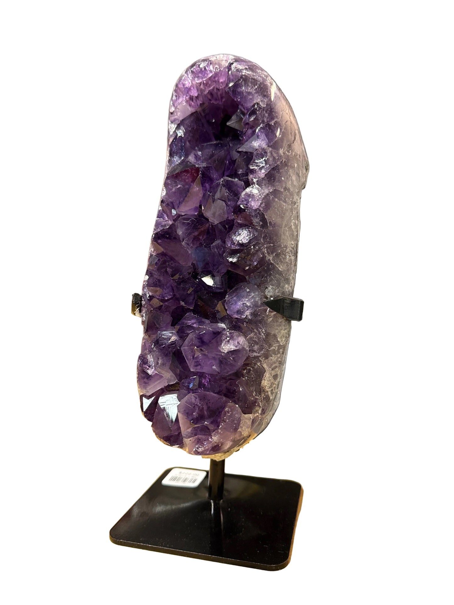 Amethyst on Black Stand (Oblong)