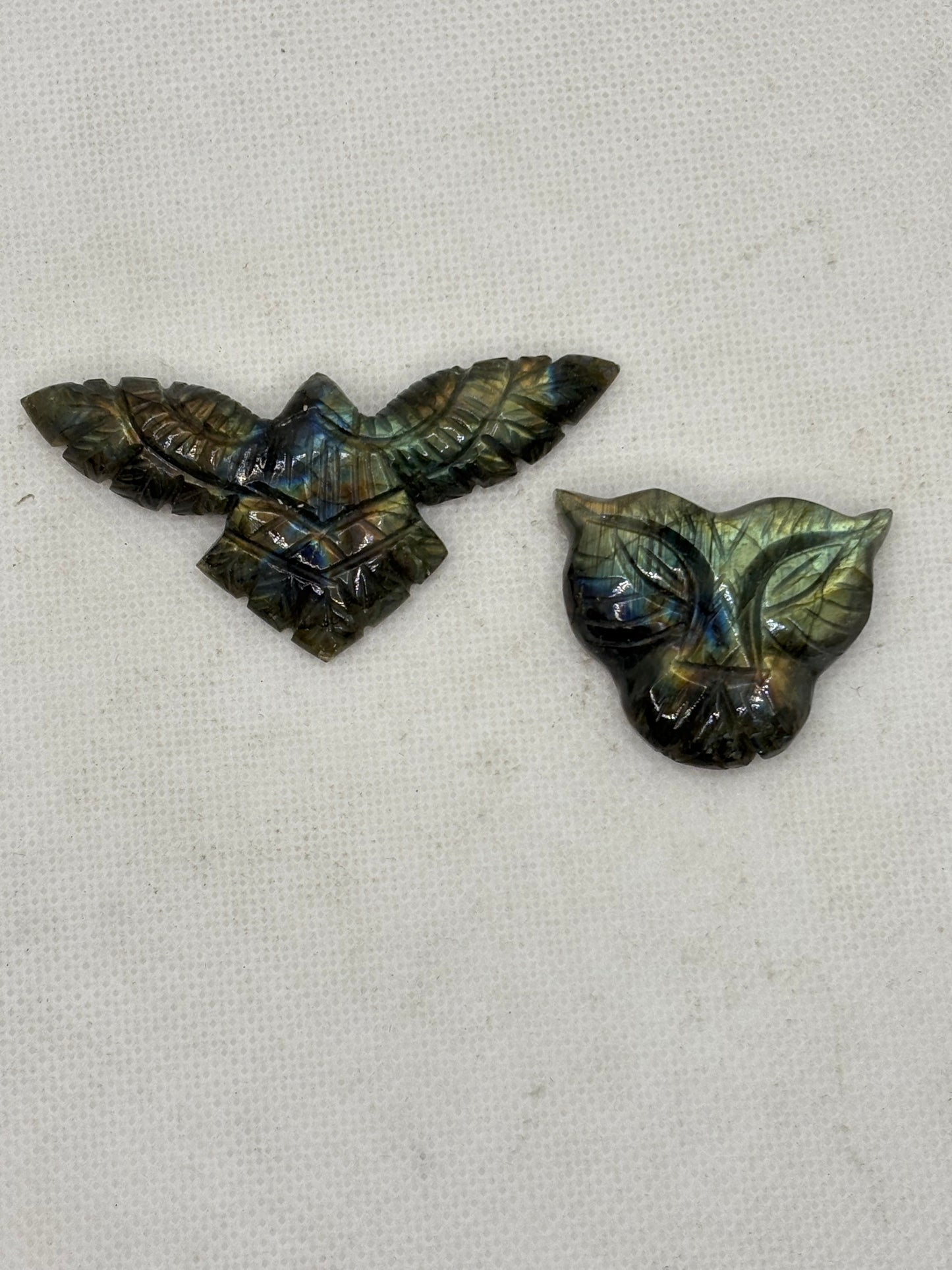 Labradorite Carving