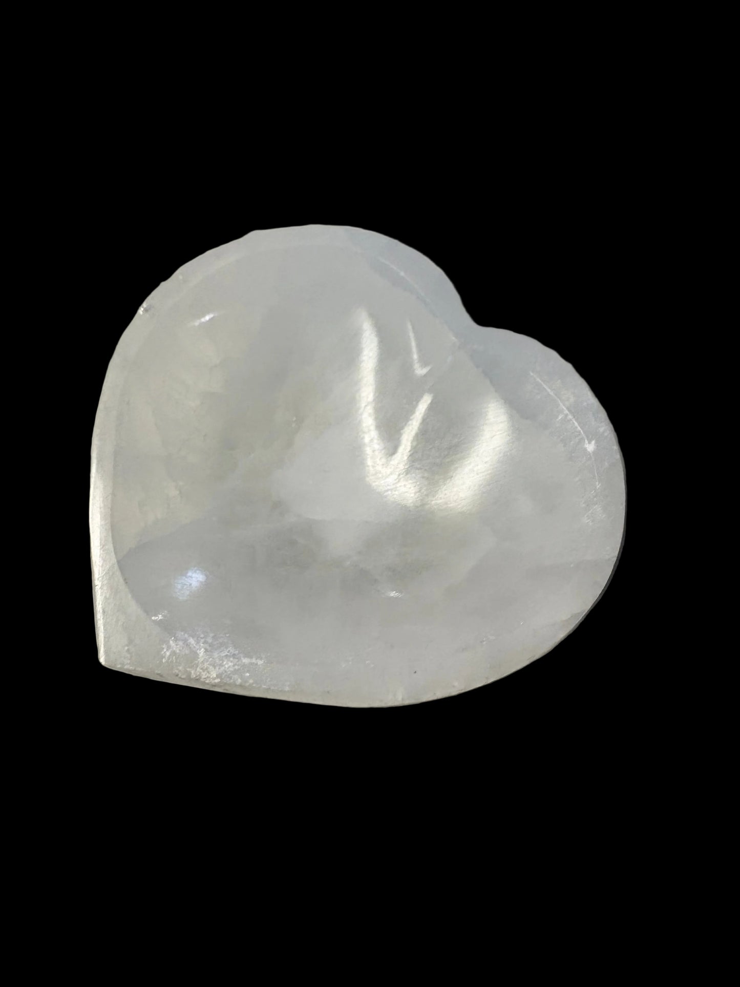 Selenite Heart Bowl