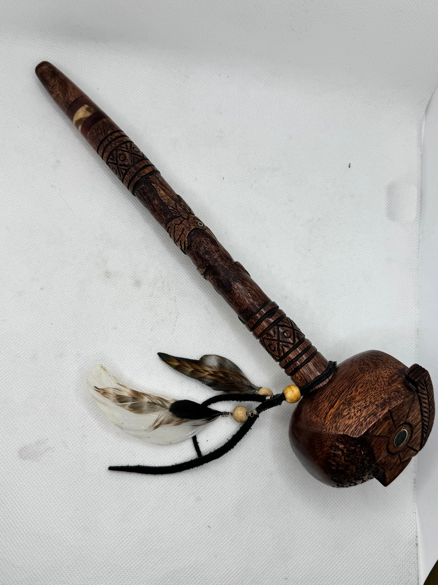Owl Peace Pipe