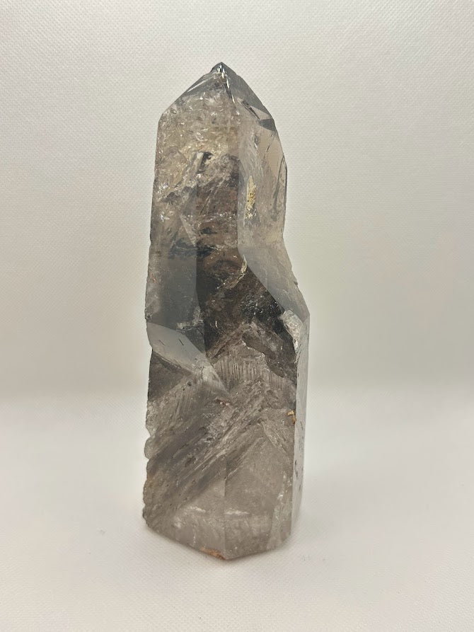 Smokey Quartz Crystal Point Tower