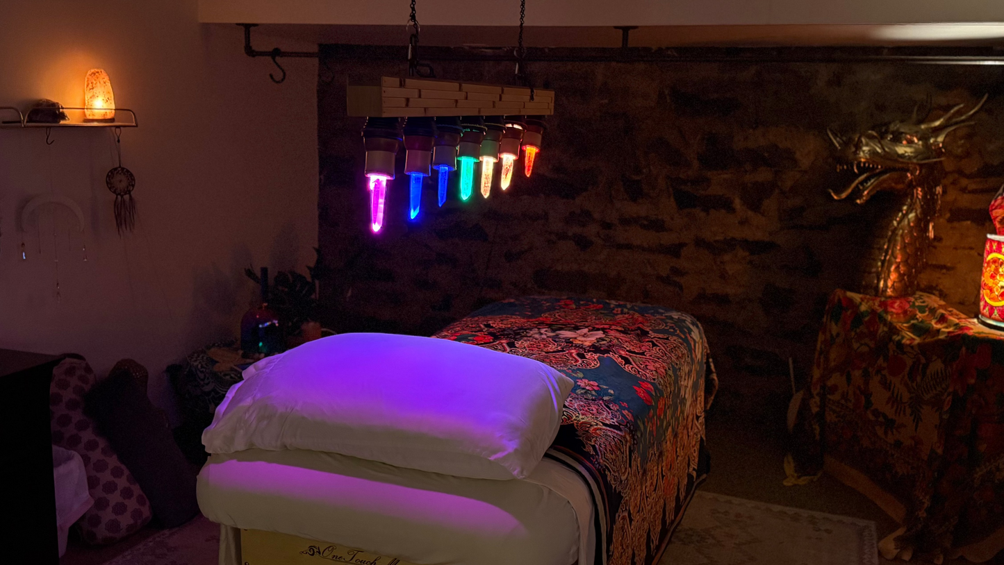 Reiki Treatment 1 Hour Under Lemurian 7 Crystal Lights