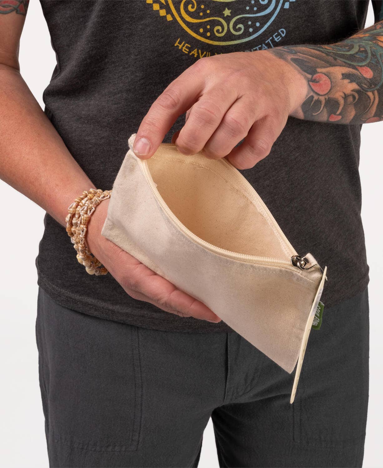 Everything Is Fucking Fine Large Zipper Pouch - Funny Pouch