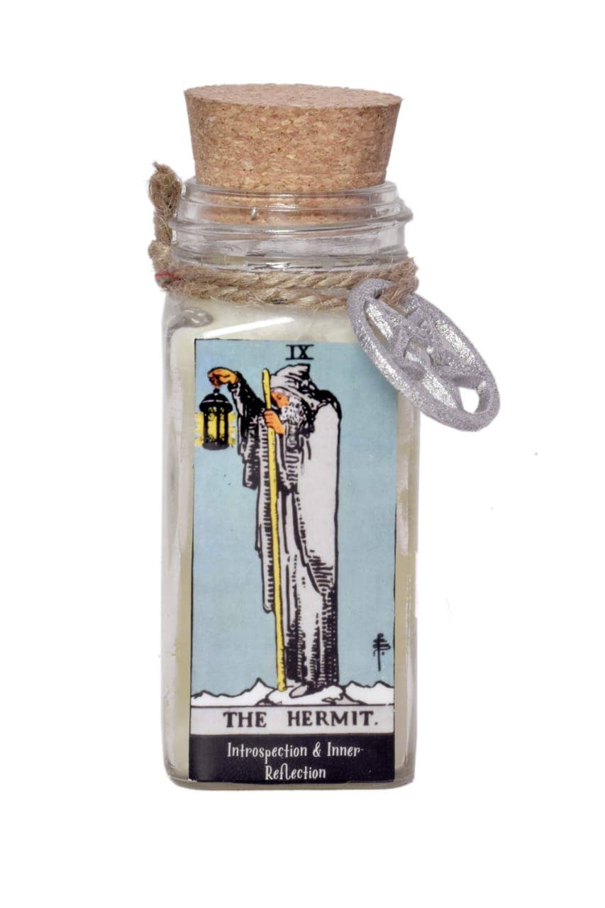 The Hermit (6 oz) Tarot Candle