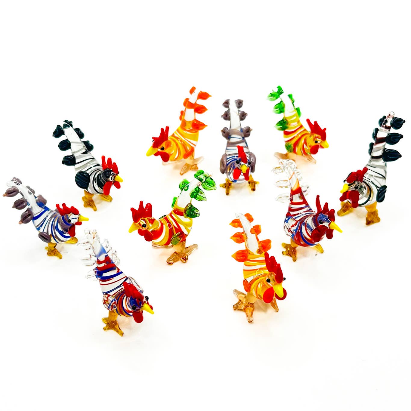 Glass Rooster