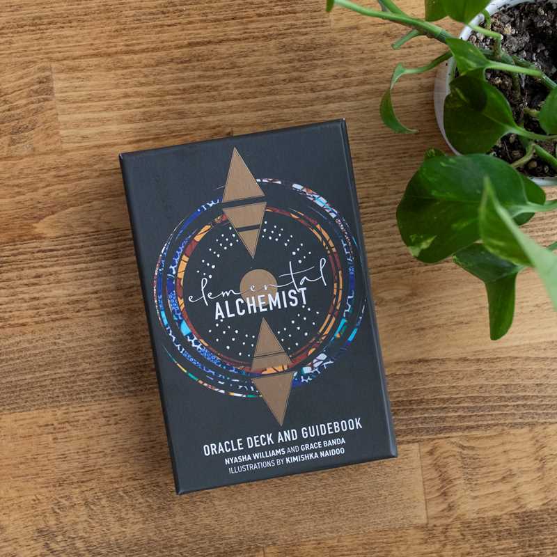 Elemental Alchemist Oracle Deck and Guidebook by Nyasha Williams