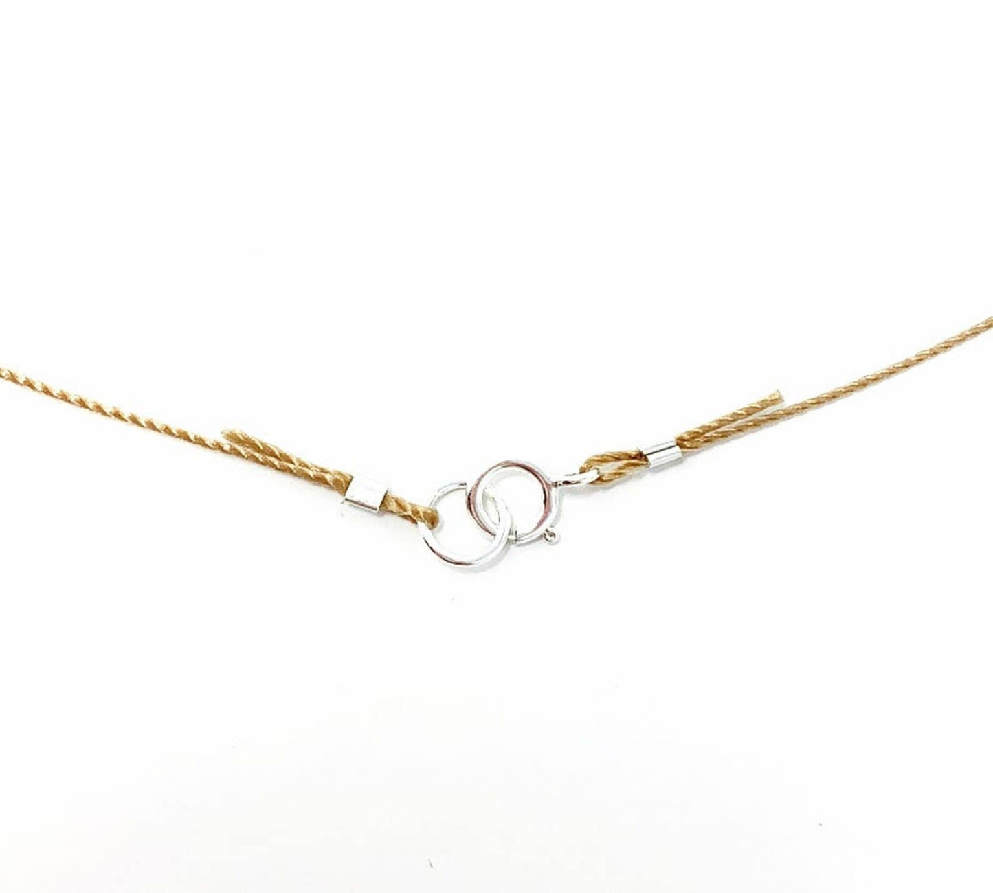 Blue Lace Agate Smooth Teardrop Cord Necklace : 16, 18, 20 inches