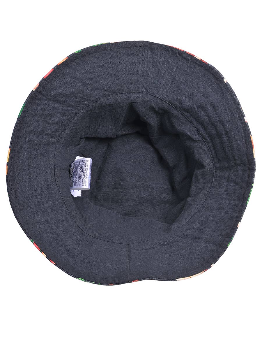 Hippie Boho Cotton Bohemian Mushroom Unisex Bucket Hat