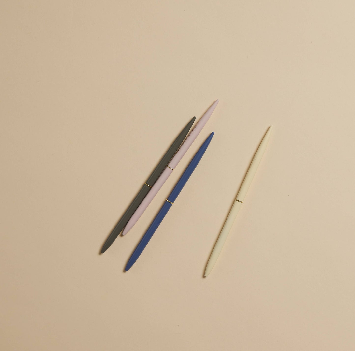 TWISTY SLIM METAL PEN SET - SET OF 4 - CELESTIAL