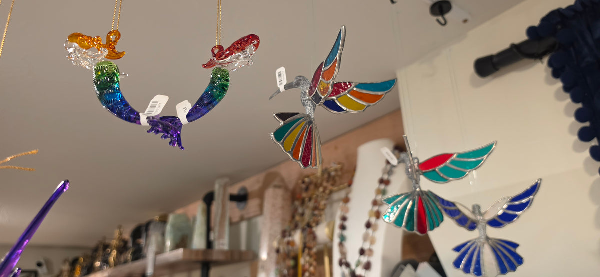Hummingbird Pewter & Stained Glass