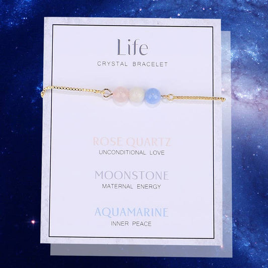 Life Gold Chain Empowerment Bracelets - Life