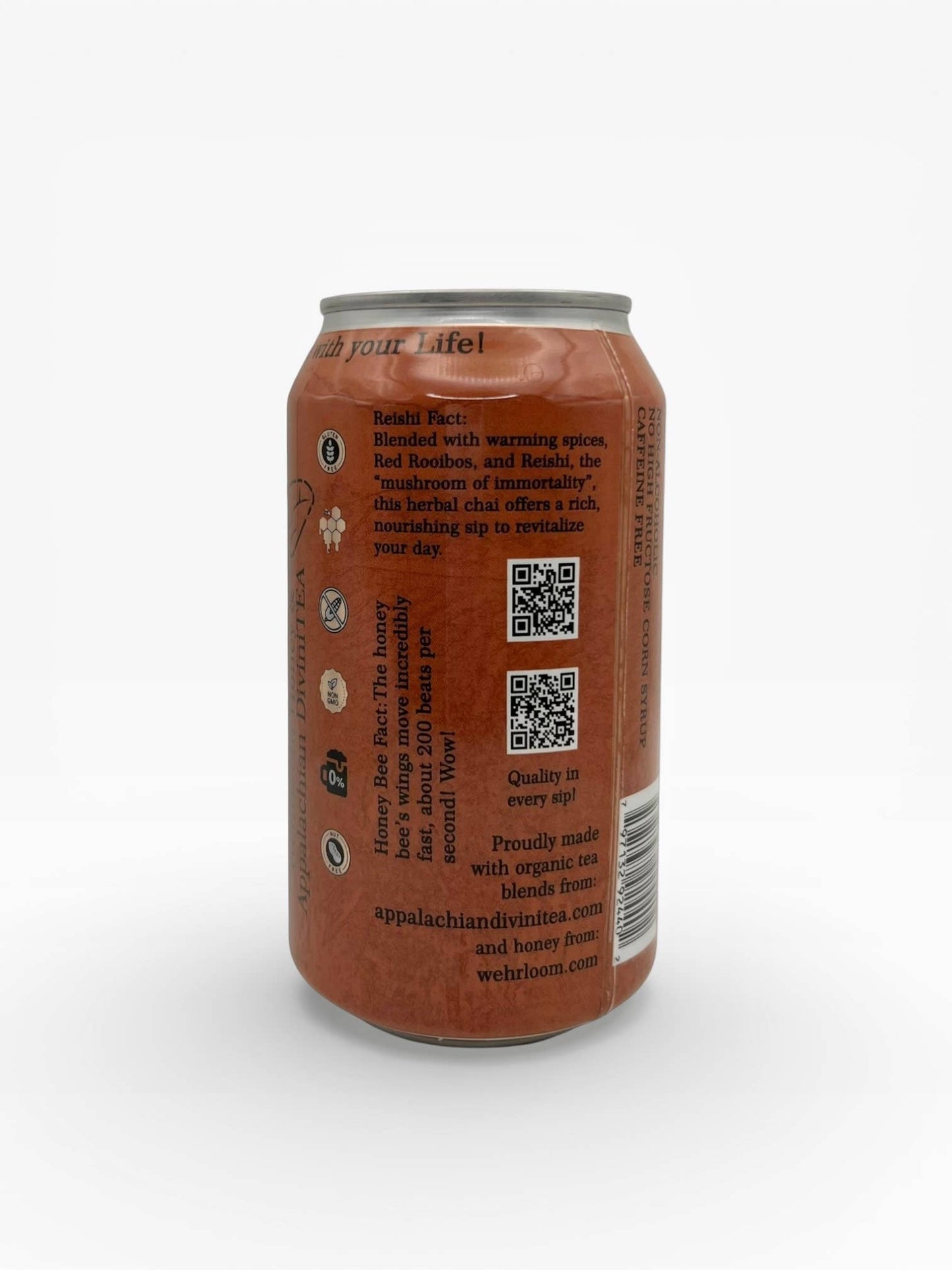 Reishi Rooibos Organic Tea w/ Honey