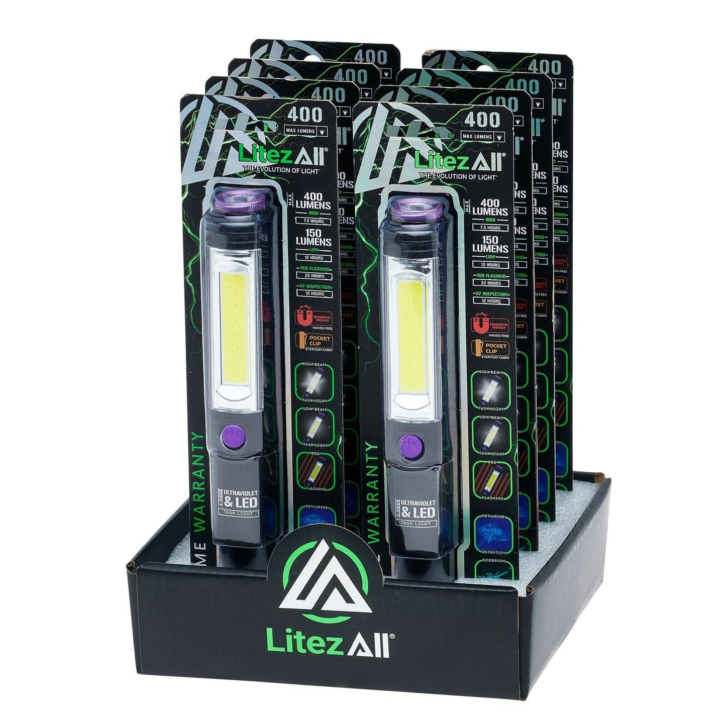 LitezAll Task Light with UV Flashlight