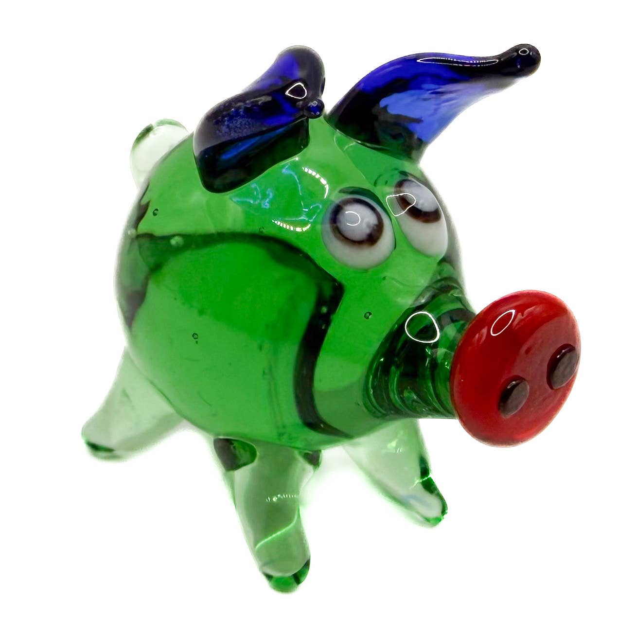 Glass Big Nose Pig