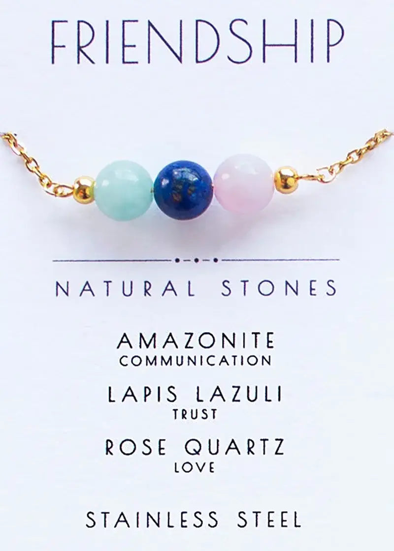 Dainty Stone Healing Friendship Bracelet