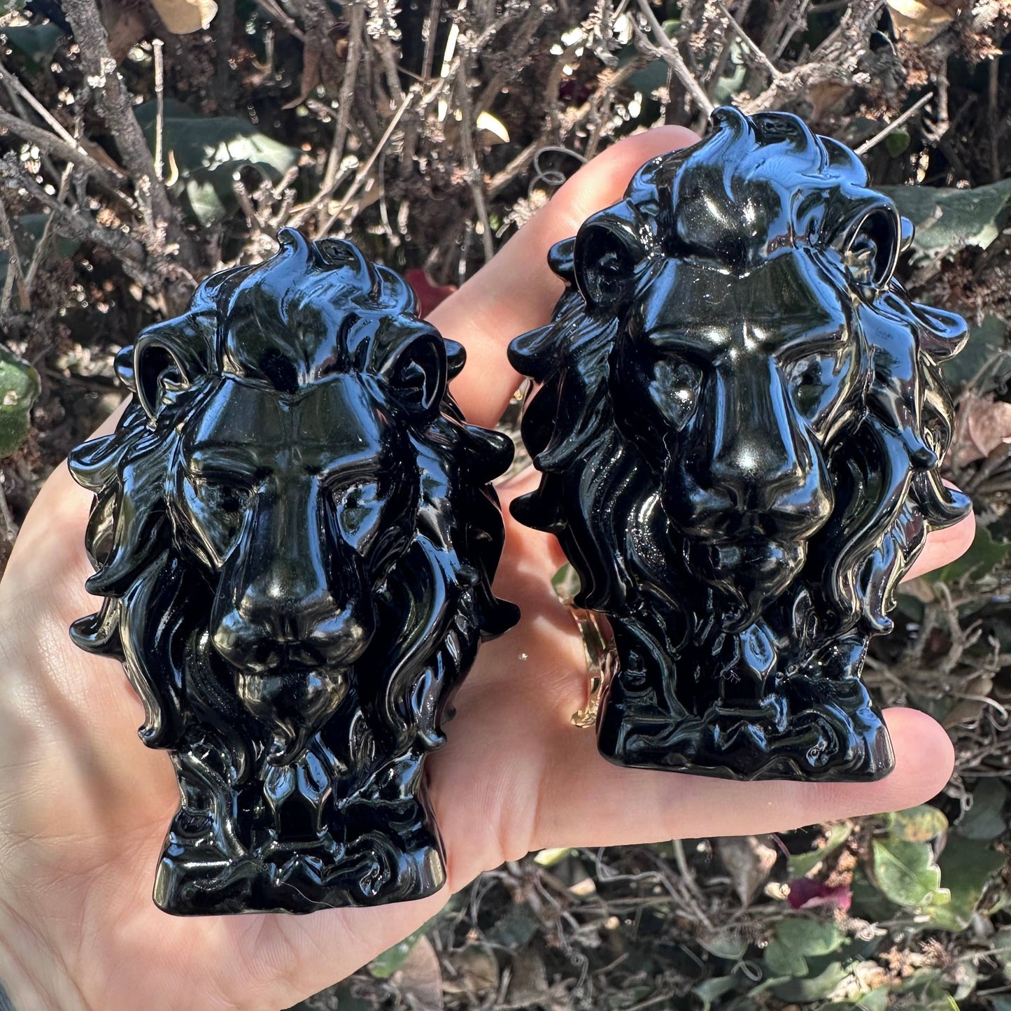 Leo the Obsidian Lion - Sold Individually