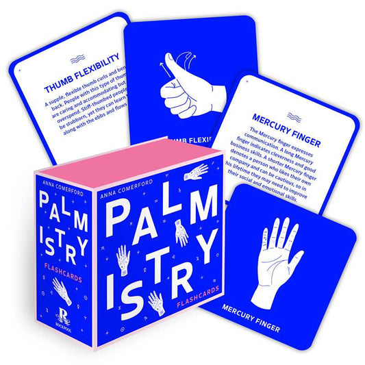 Palmistry Flashcards by Anna  Comerford: Flashcards; 51 pages / English