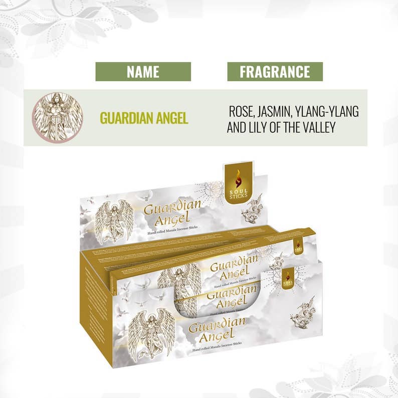 Guardian Angel Masala Incense Sticks - Soul Sticks