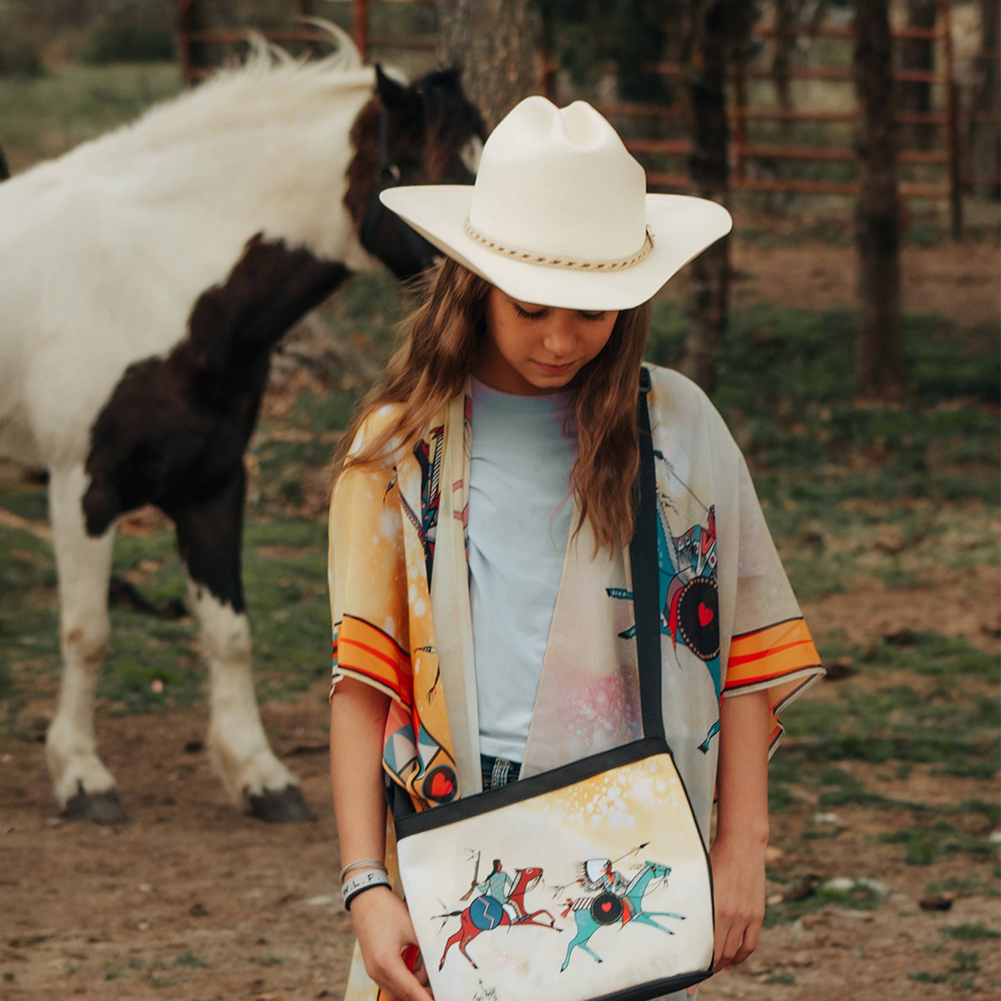 Canvas Bag with Adjustable Strap Echoes of Thunder