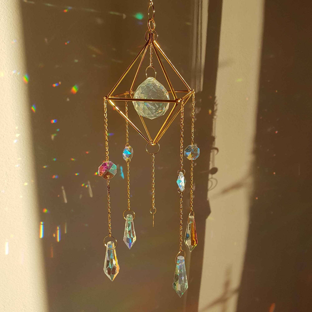 Sunlight Suncatcher – Boho Rainbow Light Catcher