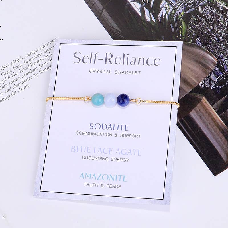 Self Reliance Gold Chain Empowerment Bracelets - Self Reliance