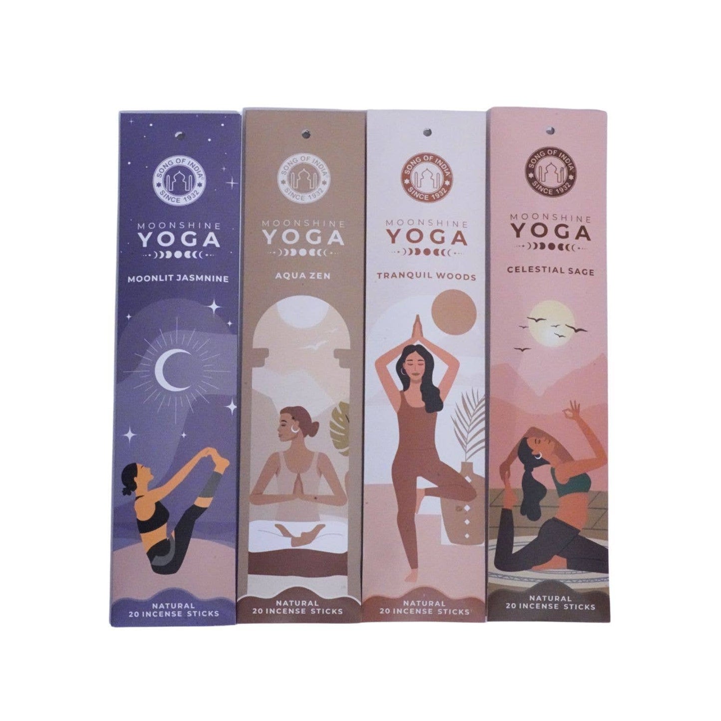 Moonshine Yoga Incense 20 Sticks per Pack